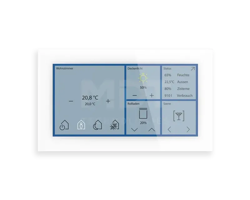 Glass Touch Smart / Plus alb - functii extra