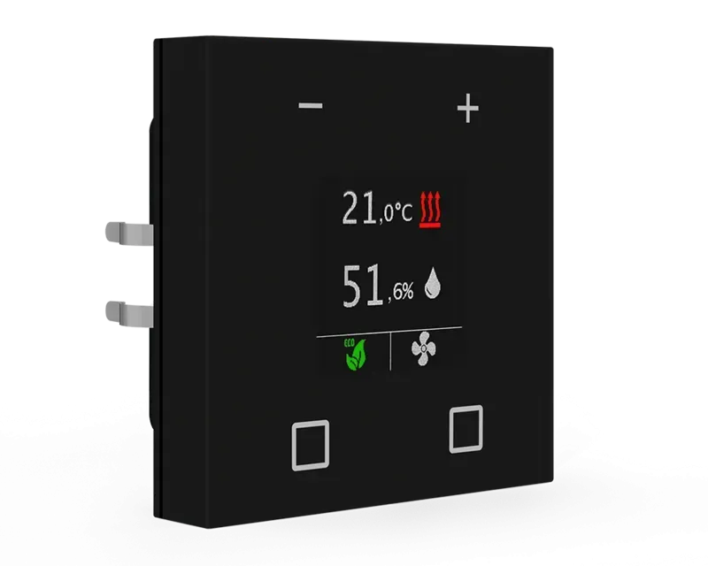 Termostat Smart 60 CH negru mat. SCN-RTN60S16.01