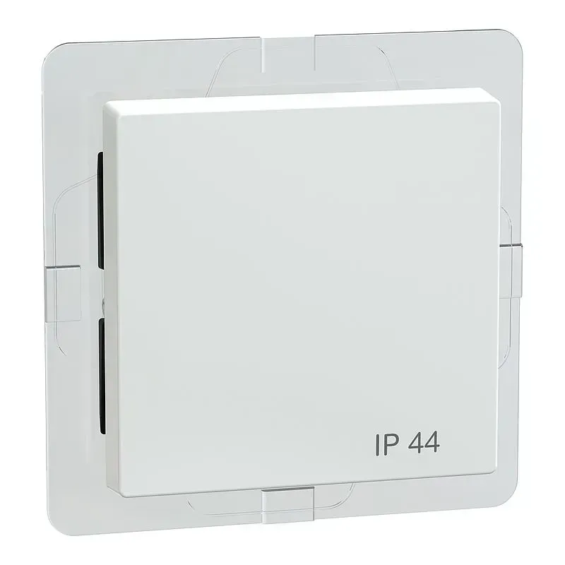 Capac intrerupator IP44 Merten System M alb-polar
