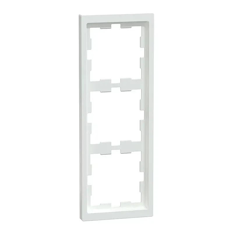 Rama tripla Merten D-Life, alb lotus. MEG4030-6535