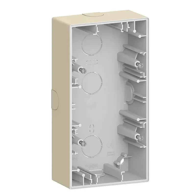 Doza aplicata, Merten System Design, 2 locuri, sahara. MEG4024-6533