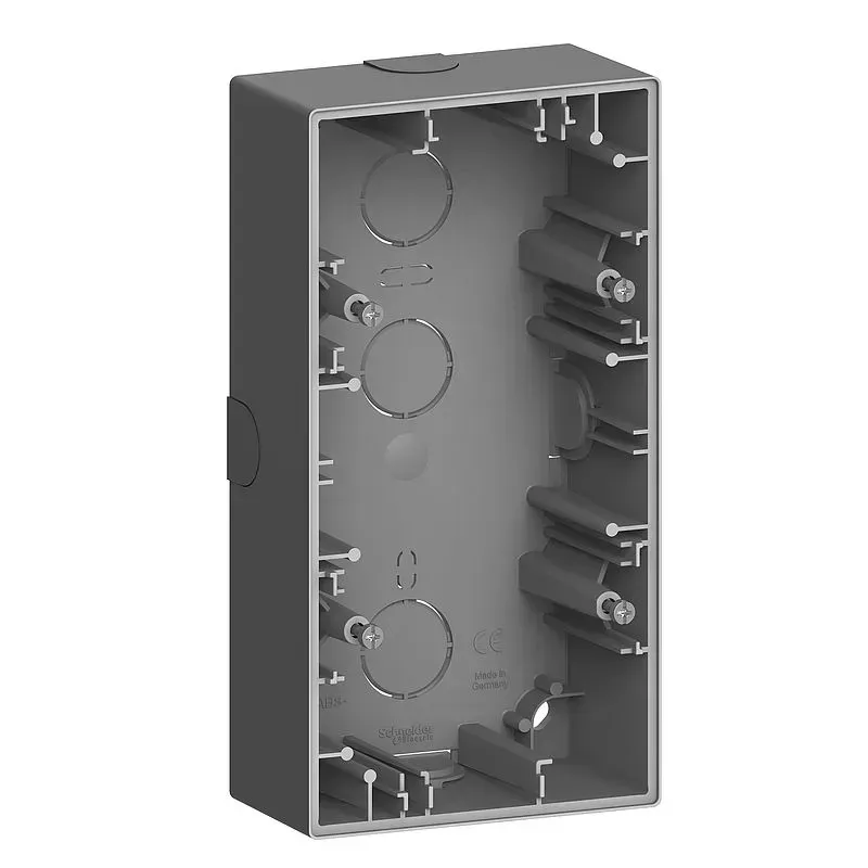 Doza aplicata, Merten System Design, 2 locuri, antracit. MEG4024-6534