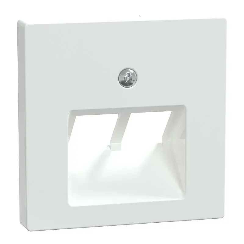 Placa centrala pentru utilizare UAE, 2 locuri, alb activ lucios, System M. 296125
