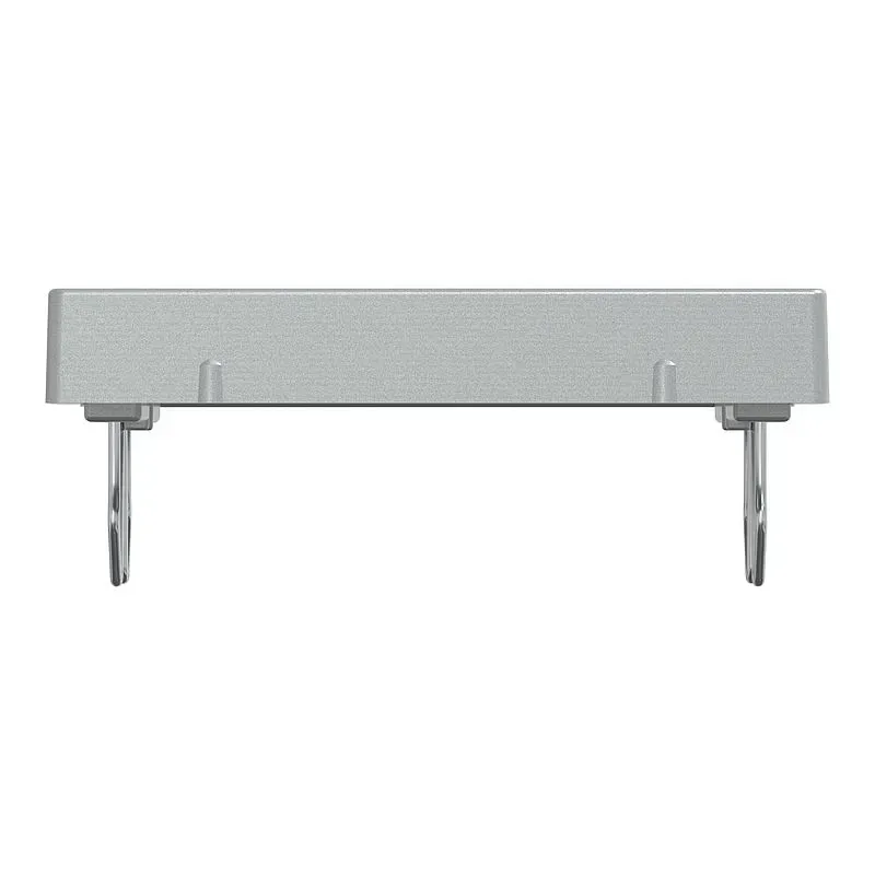 Placa centrala pentru utilizare prize telefonice RJ11/RJ12, alb activ lucios, System M. MEG4211-0325