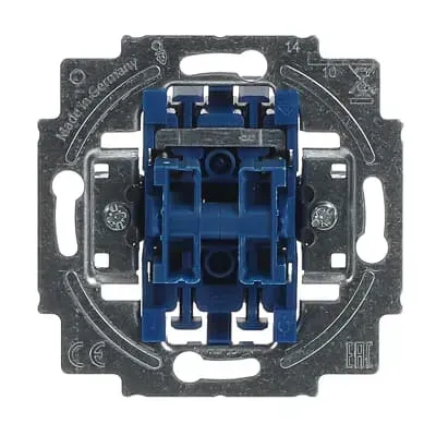 Buton pentru jaluzele - buton 1 pol 10 A Busch-Jaeger.  2020/4 US