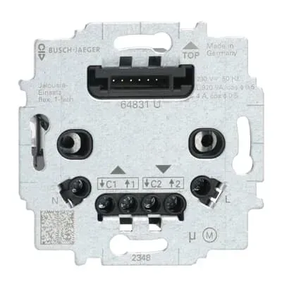  Modul jaluzele flex, 2 comutatoare, 230 V Busch-Jaeger.  64831 U