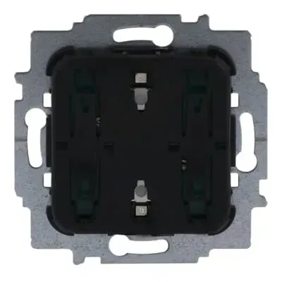 Modul buton electronic, buton unic, cu lumina de control, 1 comutator, 5 ... 24 V AC/DC Busch-Jaeger.  2051 U