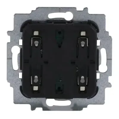 Modul buton electronic, buton serie, cu lumina de control, 2 comutatoare, 5 ... 24 V AC/DC Busch-Jaeger.  2052 U