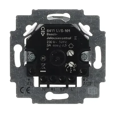 Modul Busch-Jalousiecontrol® II, modul de confort pentru jaluzele, 230 V.  6411 U-101