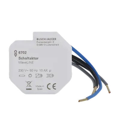 Actuator de comutare, wireless, WaveLINE 230 V Busch-Jaeger.  6702