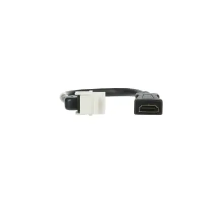  Cablu tip "peitsche" HDMI Keystone, alb alpin Busch-Jaeger.  0229/32