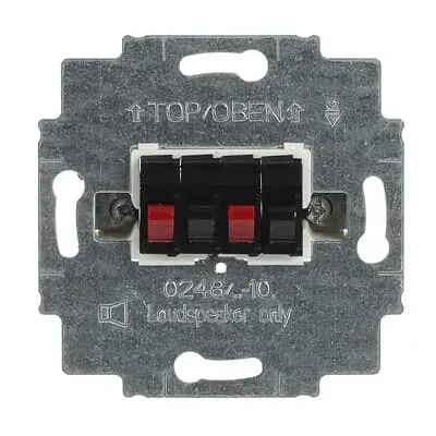  Priza pentru difuzoare, 4 locuri, antracit Busch-Jaeger.  0248/05-101