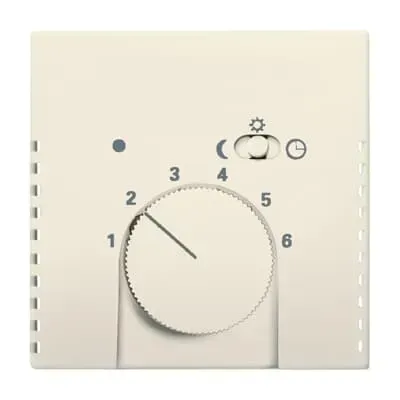 Capac intrerupator Busch-Jaeger cu inscriptie scara 1 … 6 pentru regulator de temperatura cu buton rotativ, antracit, platforma 63. 1795 TA-81