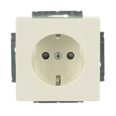 Priza SCHUKO Busch-Jaeger alb fildes, platforma 63.  23 EUCB-82