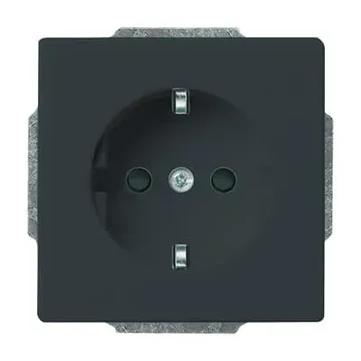  Priza SCHUKO Busch-Jaeger future linear Safety+ antracit, platforma 63.  2300 EUCB-81