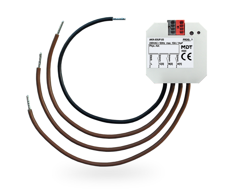 Actuatori On/Off MDT Compact Fan Coil cu montaj in doza