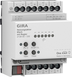 Actuatori Incalzire Gira KNX