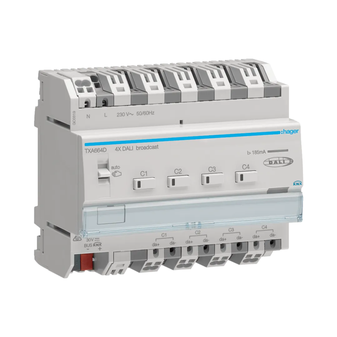 DALI KNX Hager