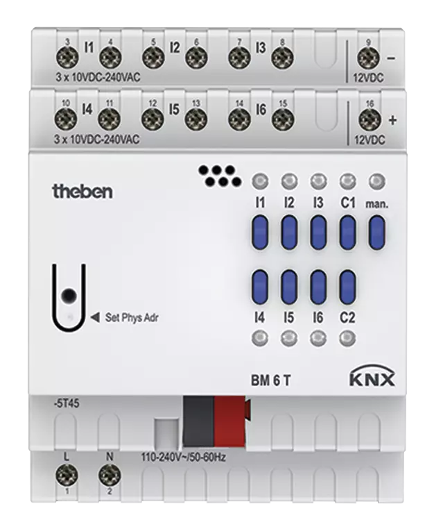 Intrari binare Theben KNX