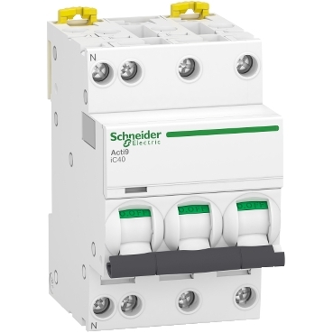 Sigurante automate 3P+N Schneider Acti9 iC40N