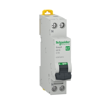 Siguranțe automate 1P+N Schneider Easy9