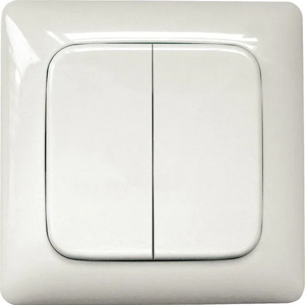 Buton wireless 2 sau 4 canale, fara cadru FT55R-weiß