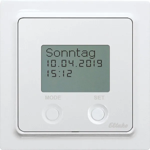 Orologio di commutazione Funk cu display în E-Design55 FSU55ED/230V-pm