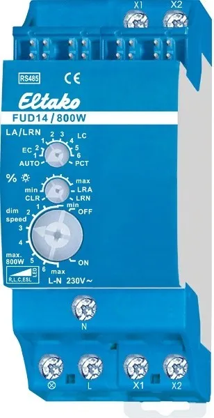 Comutator atenuator universal magistrală RS485 până la 800W FUD14/800W