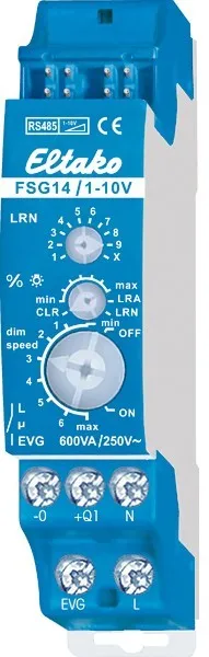 Aparat de control actor atenuare magistrală RS485 pentru EVG 1-10V FSG14/1-10V