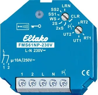 Actor wireless - Întrerupător cu impuls multifuncțional FMS61NP-230V