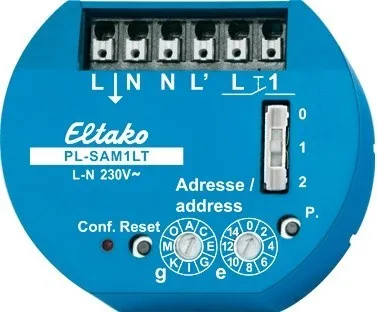 Actor TLZ descentralizat cu intrare senzor PL-SAM1LT