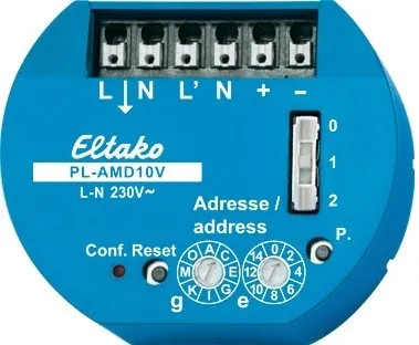Actor descentralizat cu dimmer PL-AMD10V