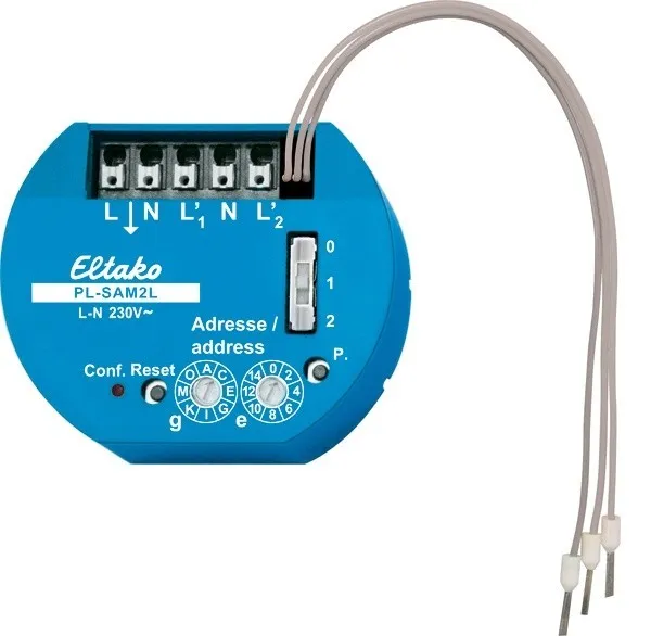 Actuator descentralizat cu intrări de senzor PL-SAM2L
