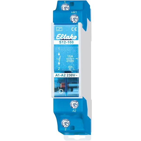 Releu step (impuls) 230V, 1 contact NO 16A/250V AC  Eltako S12-100-230V