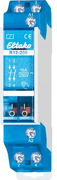 Releu de comutație electromagnetic 2-polar R12-200-230V