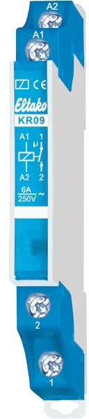 Releu electronic de cuplare, 1 închizător 6 A KR09-230V