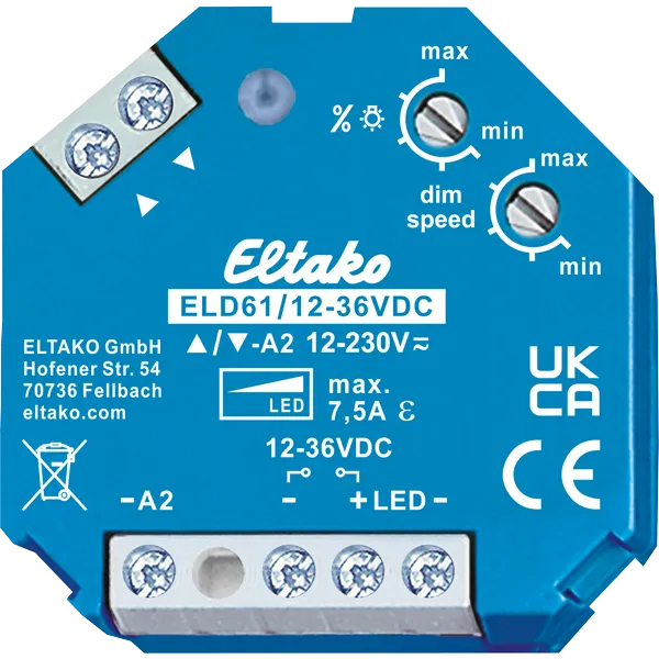Comutator dimmer LED ELD61/12-36VDC