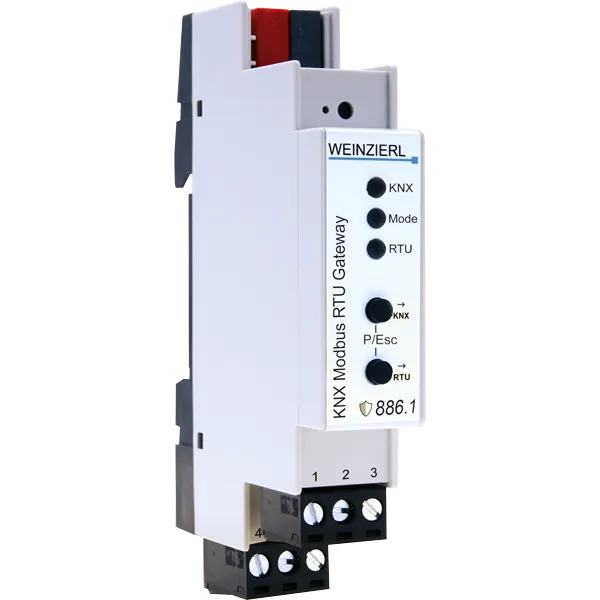Pasarelă KNX-Modbus RTU Secure KNX
