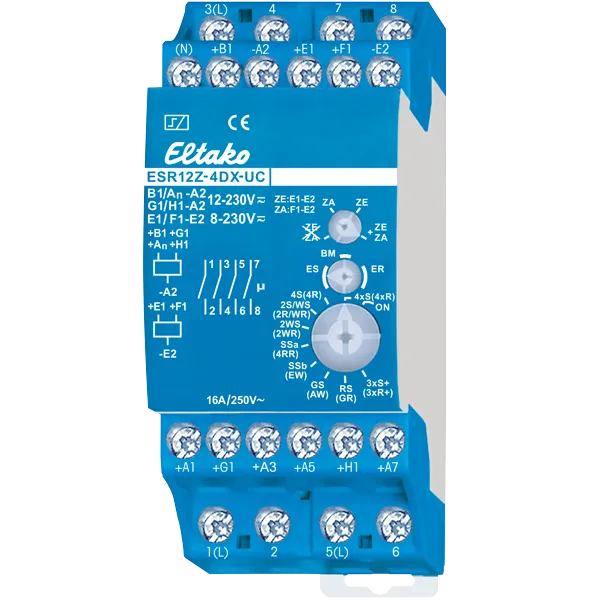 Releu electronic de impuls ESR12Z-4DX-UC
