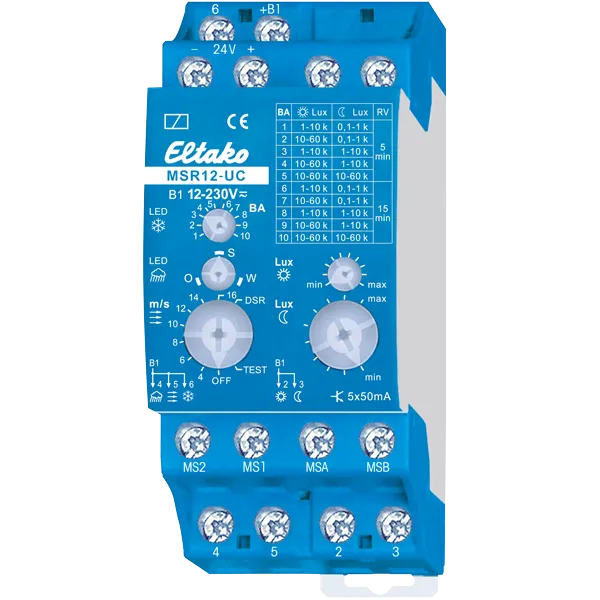 Releu senzor multifuncțional MSR12-UC