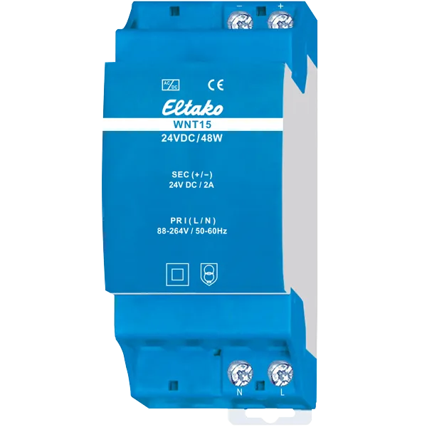 Alimentator cu comutație cu gamă largă 24V DC WNT15-24VDC/48W