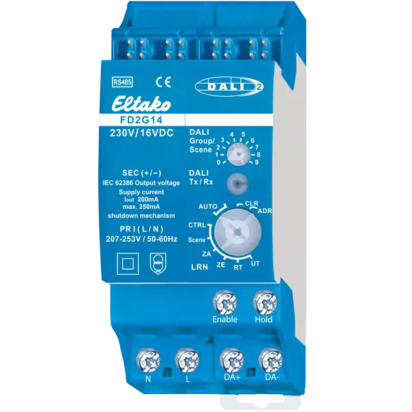 Gateway magistrală RS485 DALI-2 FD2G14